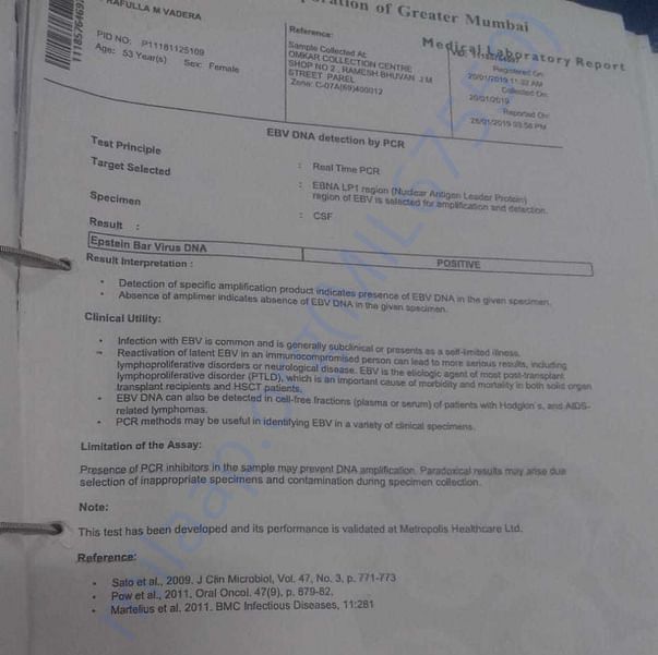Medical Report