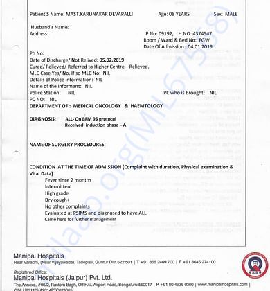 Medical Report