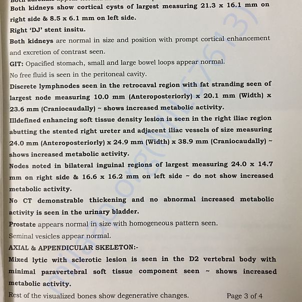 Medical Report