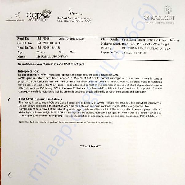 Medical Report