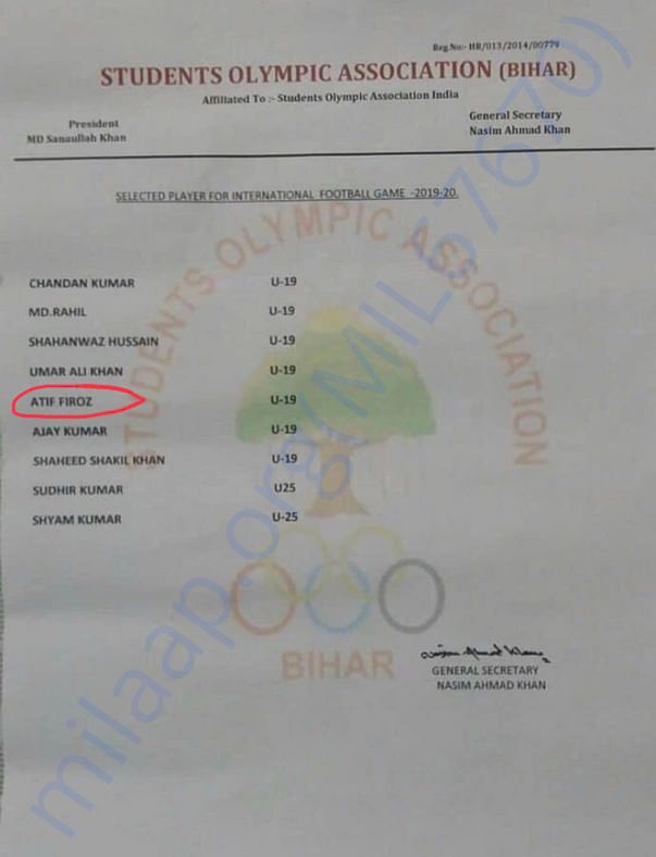 the encircled named player is also a talent catched by us in our fest