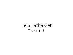 Help Latha Undergo Dialysis