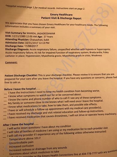 medical history