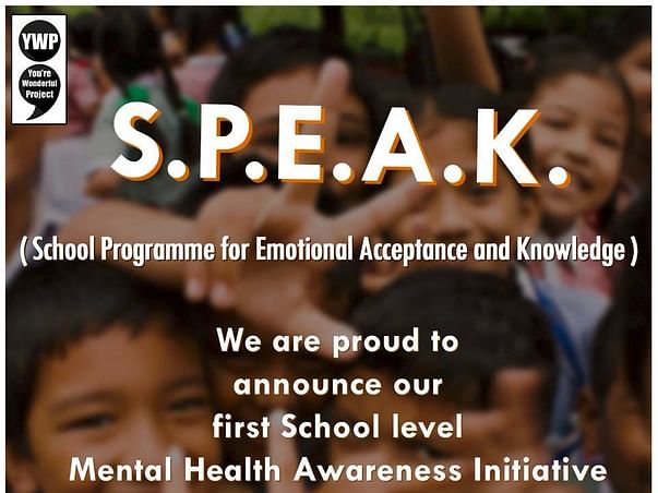 Mental Health sensitivity in School Children for a happier future!