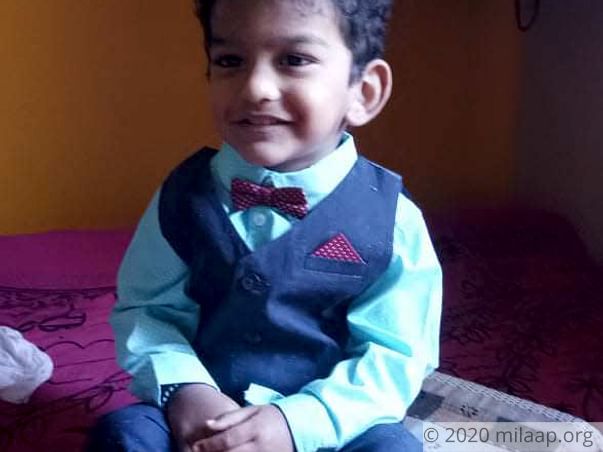 Help Shriyansh to undergo his treatment