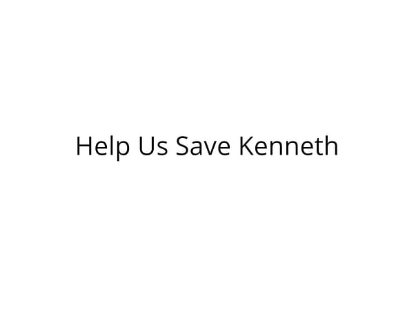 Help Kenneth Undergo Heart Surgery