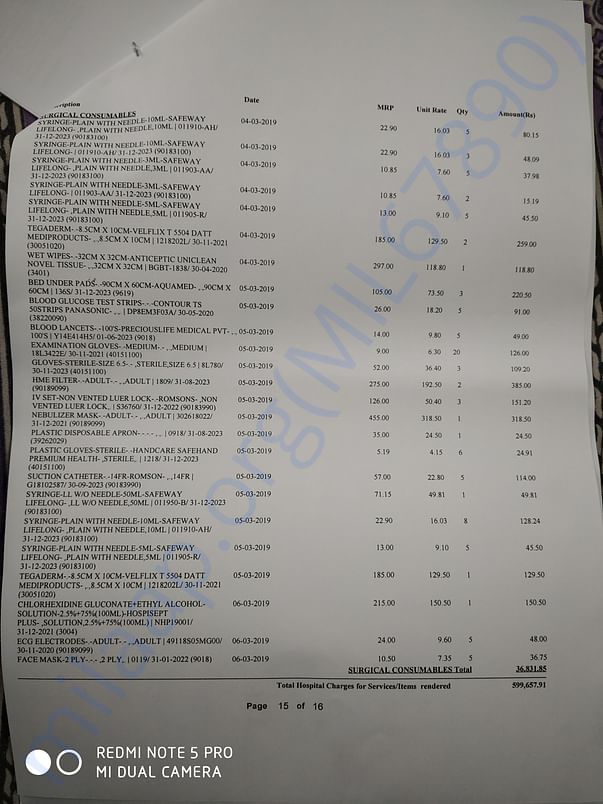 2nd last page of bill as on 6th march