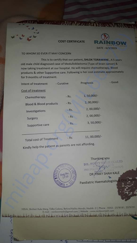 Estimate Letter