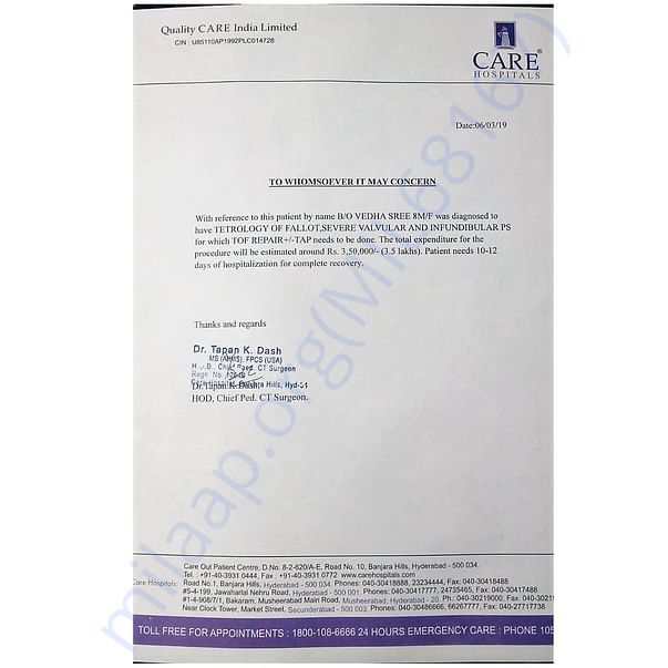 Estimation Letter