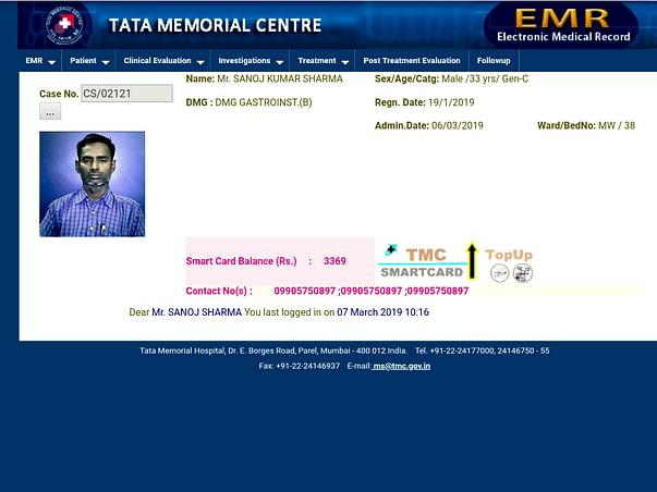Help Sanoj Kumar suffered from Gall Bladder Cancer