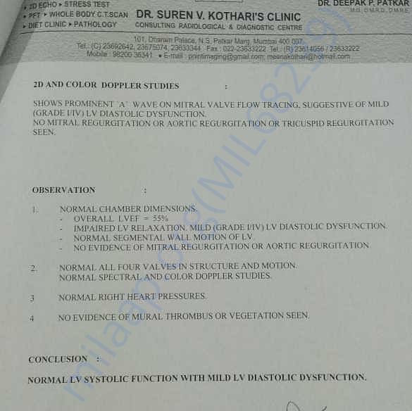 Medical Report