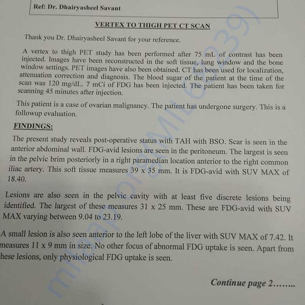 Medical Report