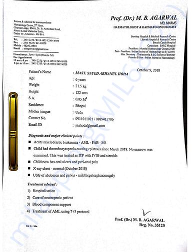 Medical Report