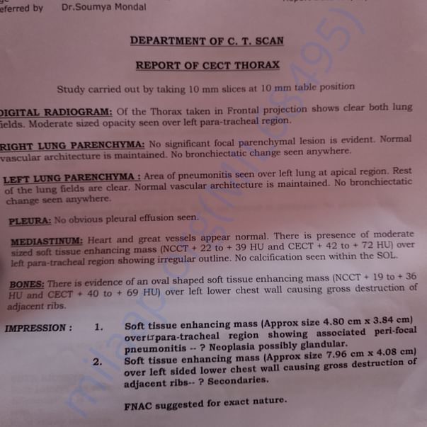 Medical Report
