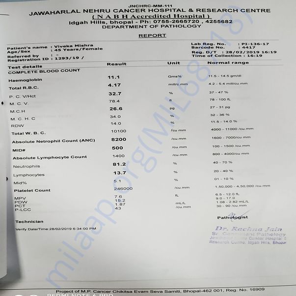 Medical Report