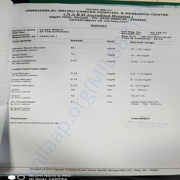 Medical Report