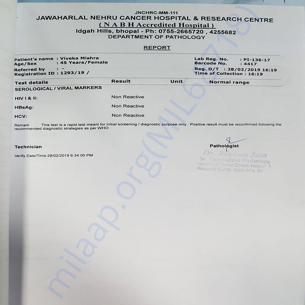 Medical Report