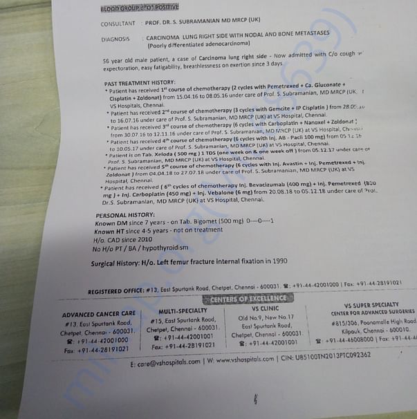 Treatment Summary