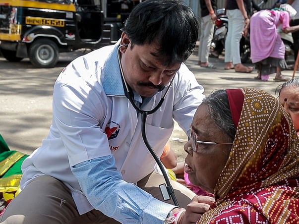 Help Dr. Abhijit Treat Beggars for Free
