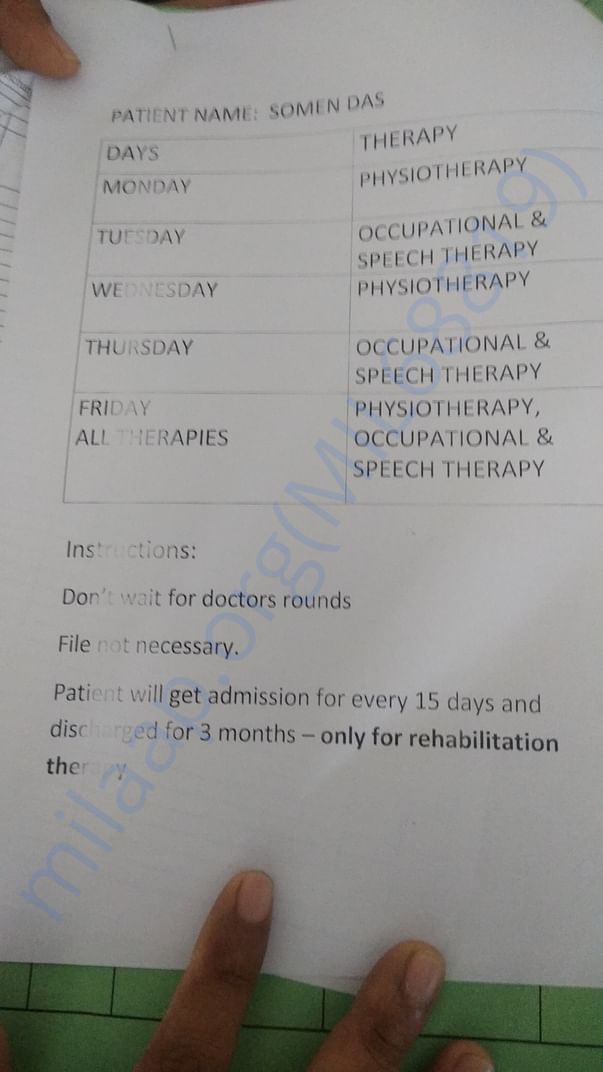 Treatment plan