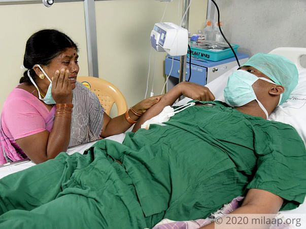 Parthiban needs your help to fight disease