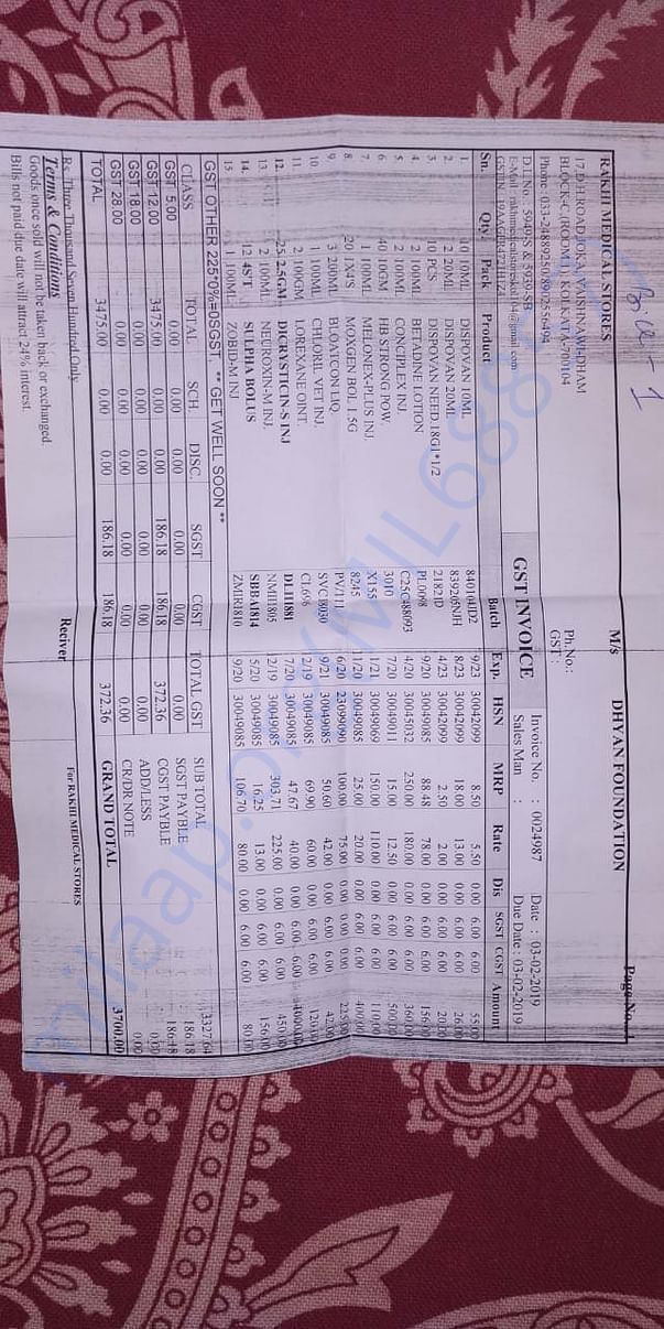 Medicines bill