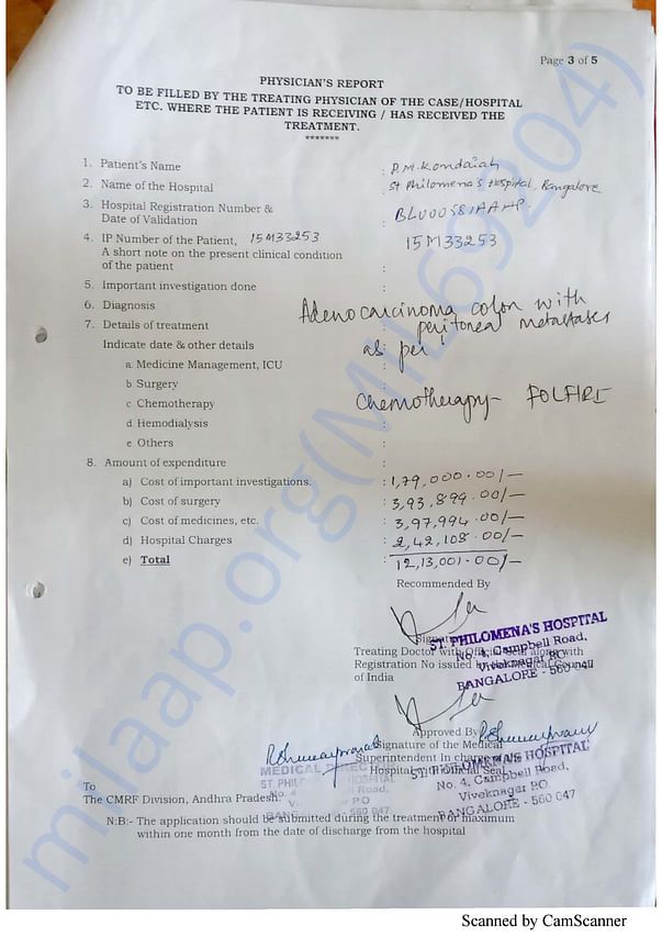 Medical Bill