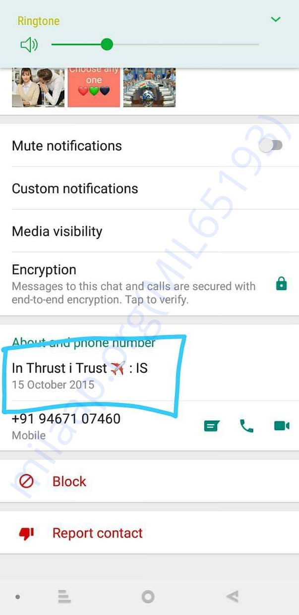 My Watsapp Status