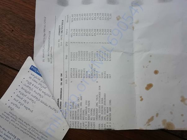 Medical bills