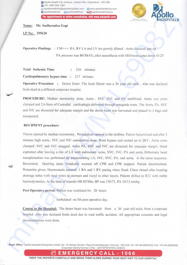 Medical Report