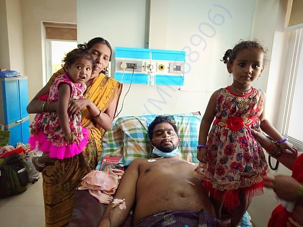 When he was on hospital