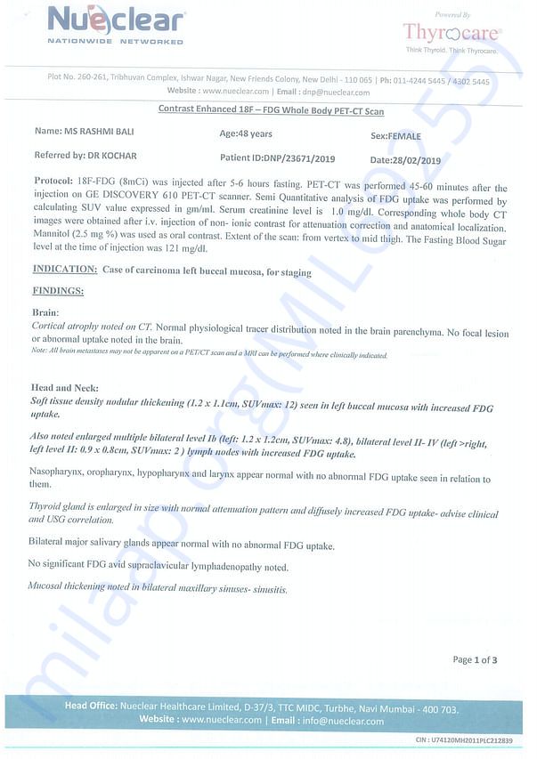 Medical Report