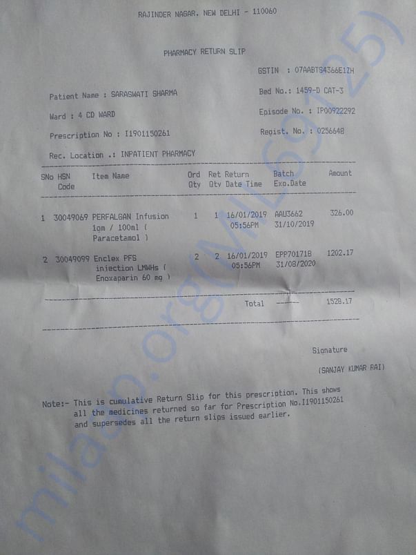 Medicines bill