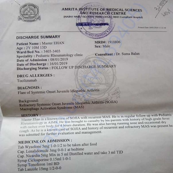 Medical Report