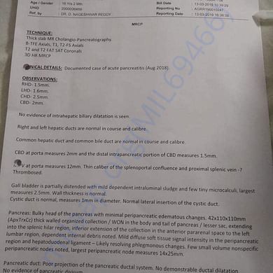 Medical Report