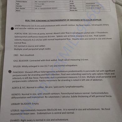 Medical Report