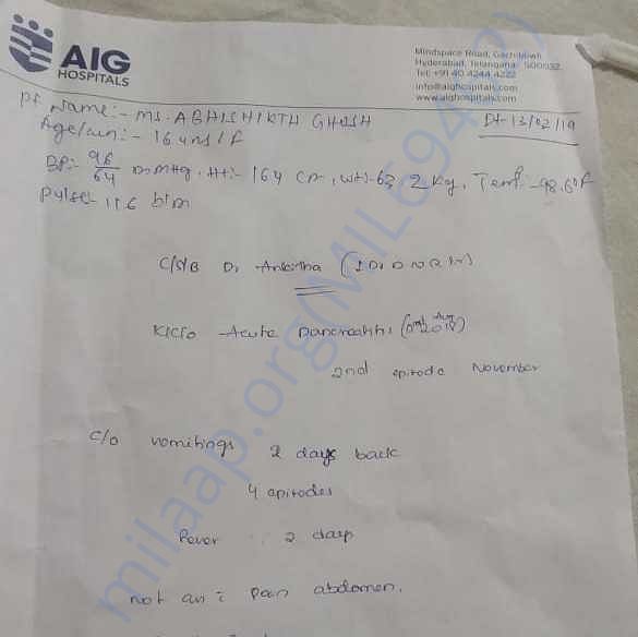 Medical Report