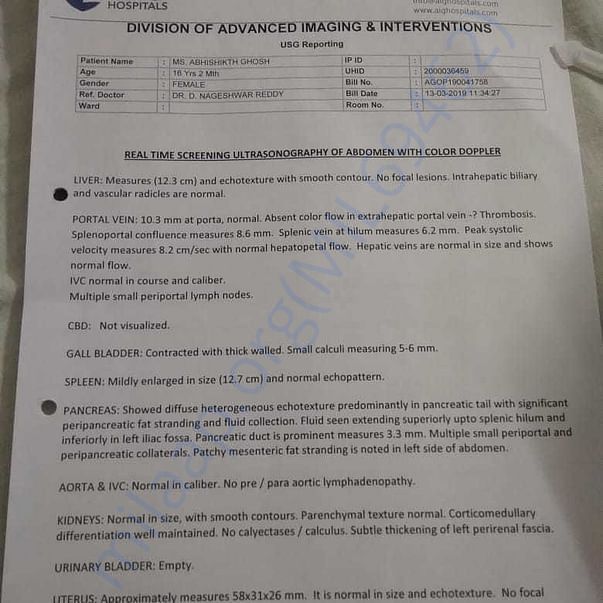 Medical Report