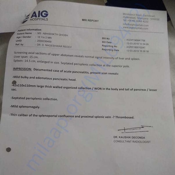 Medical Report