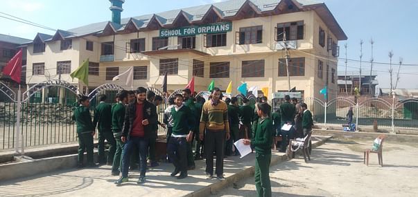 Yesterday camp at yateem khana bemina