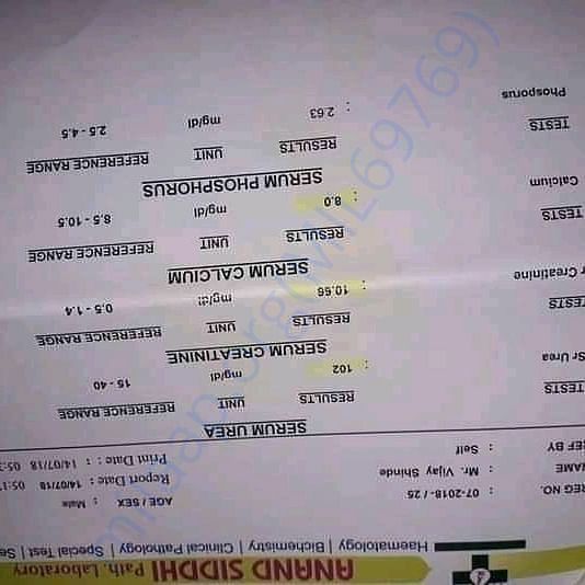 Medical Report