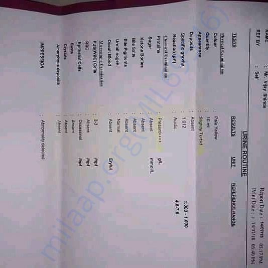 Medical Report