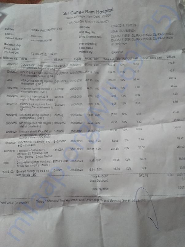 Medical bills