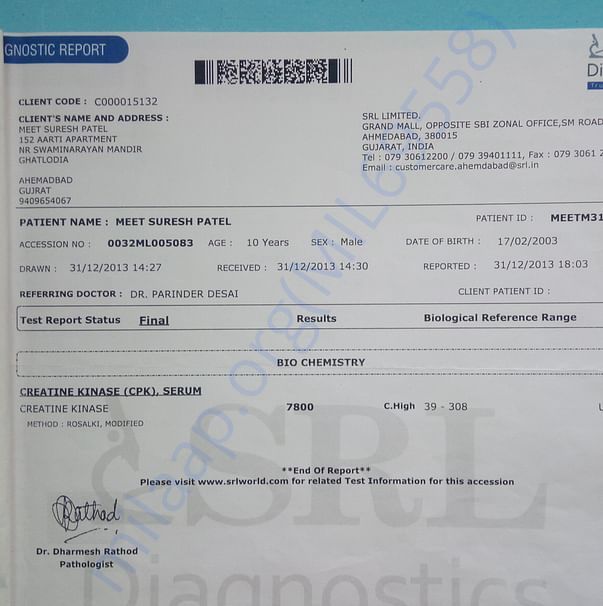 Medical Report