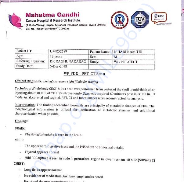 Medical Report