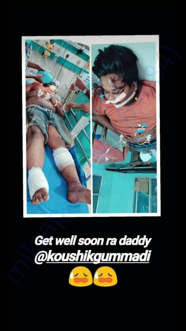 Plz help us he meet with an accident and he is in dangerous situation