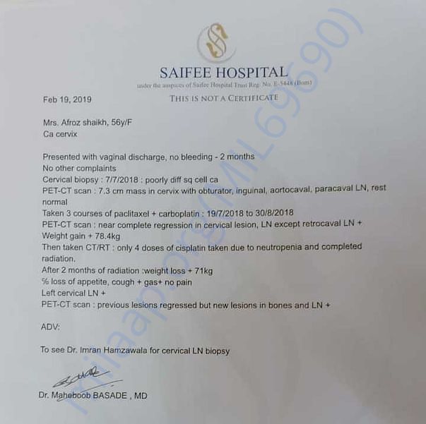 Medical Report