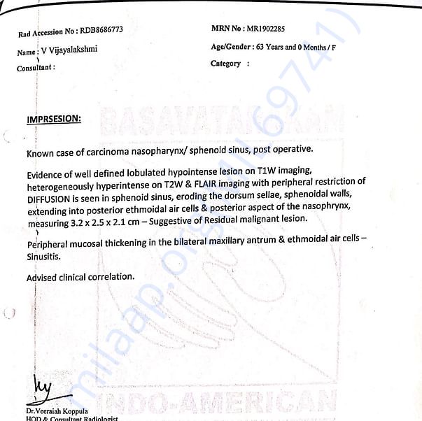 Medical Report