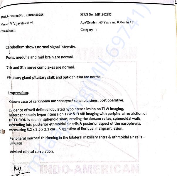 Medical Report
