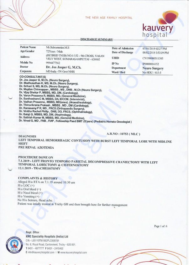 Medical Bill